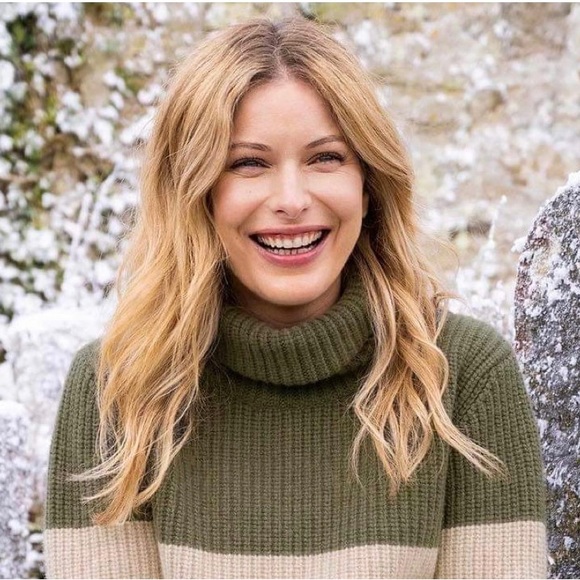 Celtic & Co. Sweater Colourblock Turtleneck Size L - Picture 13 of 13